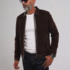 Video for Goat Suede & Lambskin Trimmed Jacket