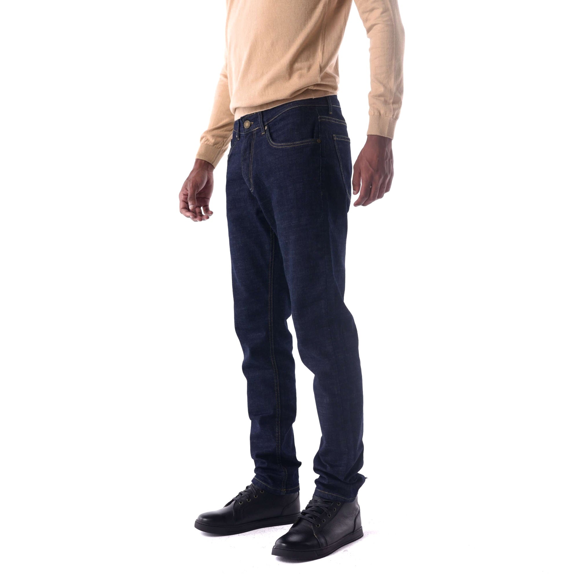 SOLID Indigo Tapered Jeans main