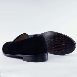 Luxe Suede-Velvet Loafers SOLID essentials