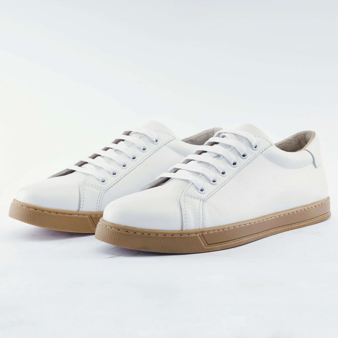 Classic Low-Top Sneakers | Crimson Red Sole