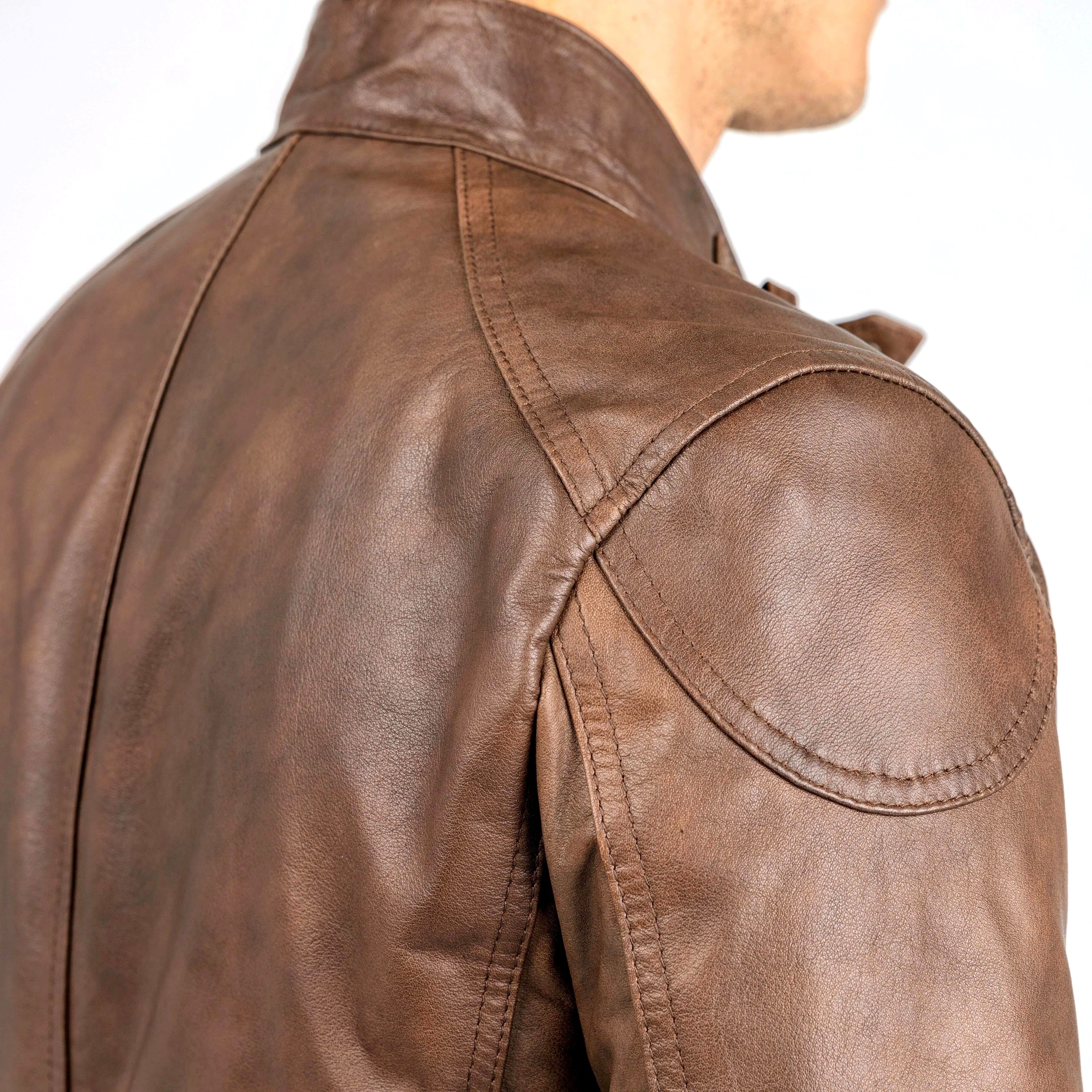 The Antique Leather Jacket – Cowhide Edition