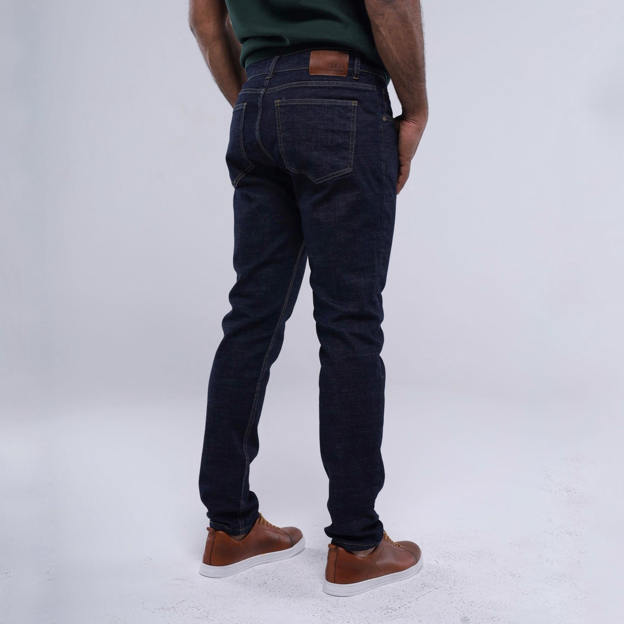 The Slim-Fit Indigo Denim Jeans